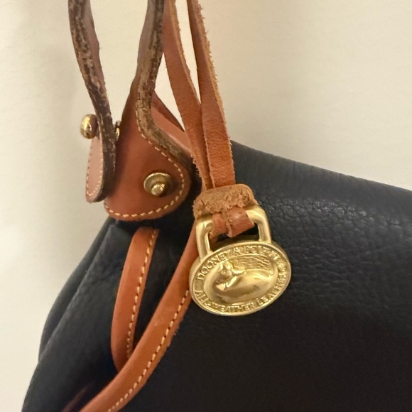 Dooney & Bourke Black and Tan Crossbody Bag - Picture 3 of 6